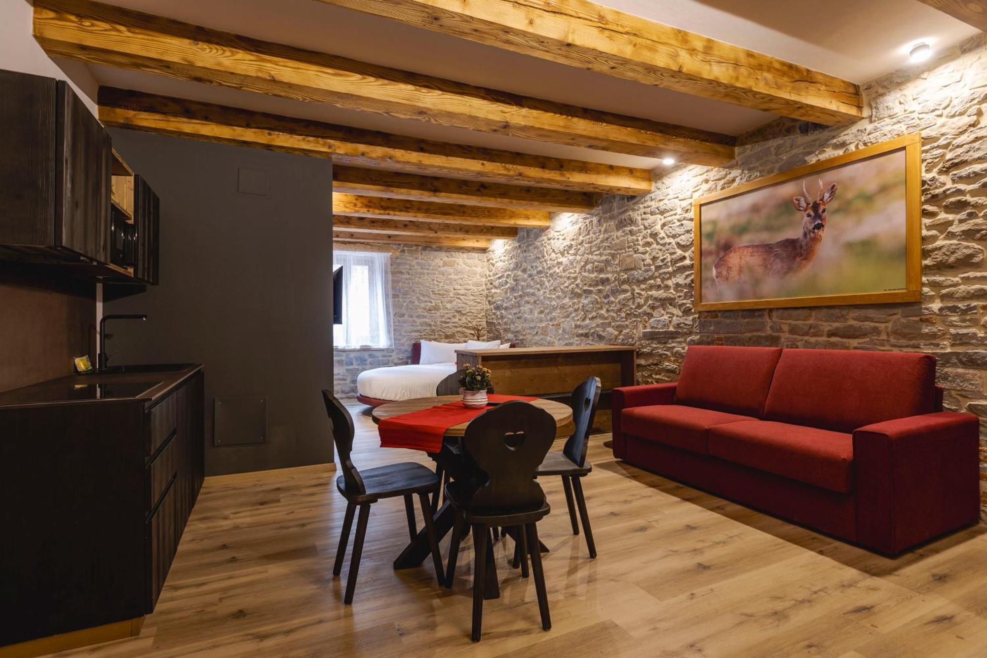 Granduca Mountain Wellness Apartments Campigna Exteriör bild