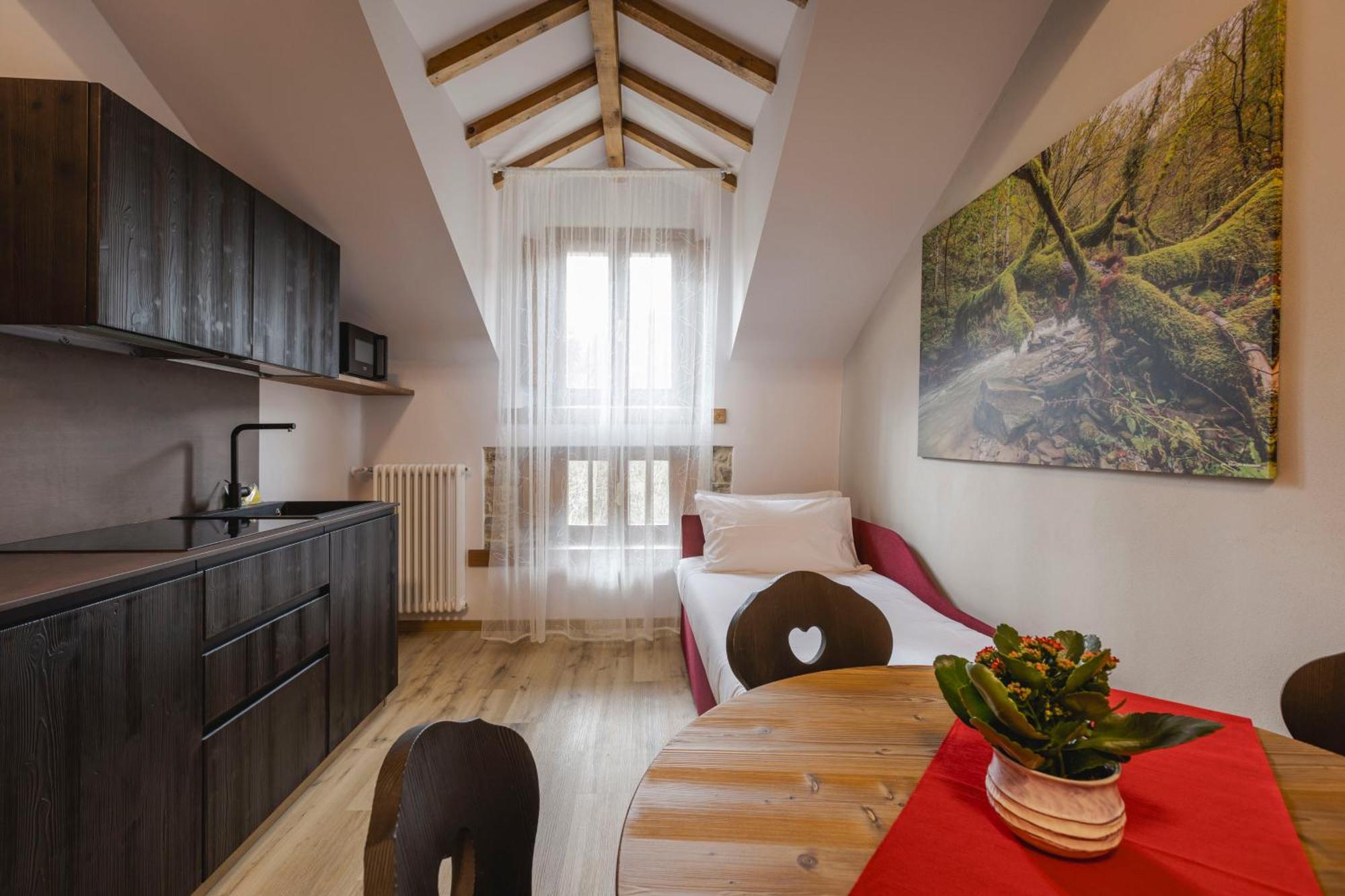 Granduca Mountain Wellness Apartments Campigna Exteriör bild